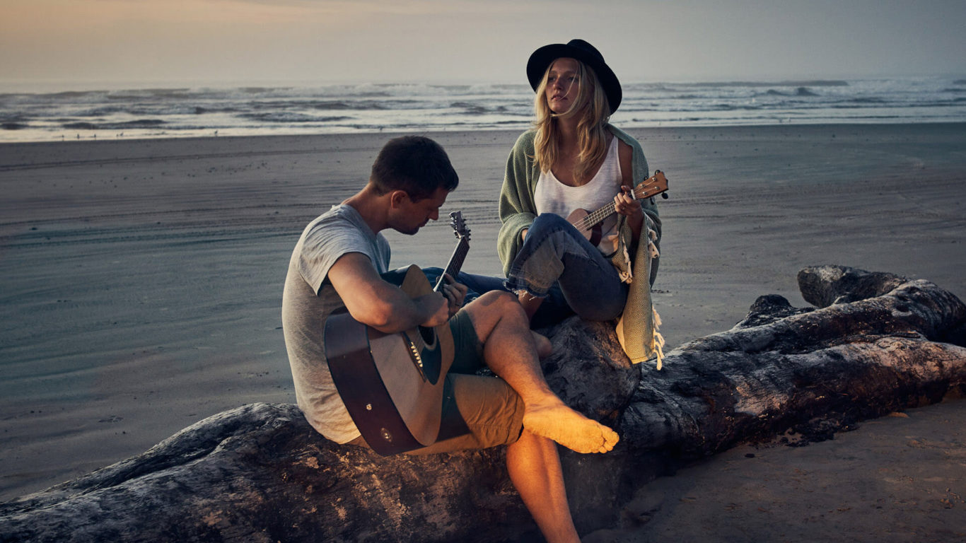 Couple on the beach