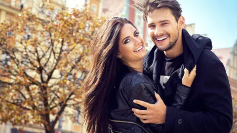 Autumn Couple